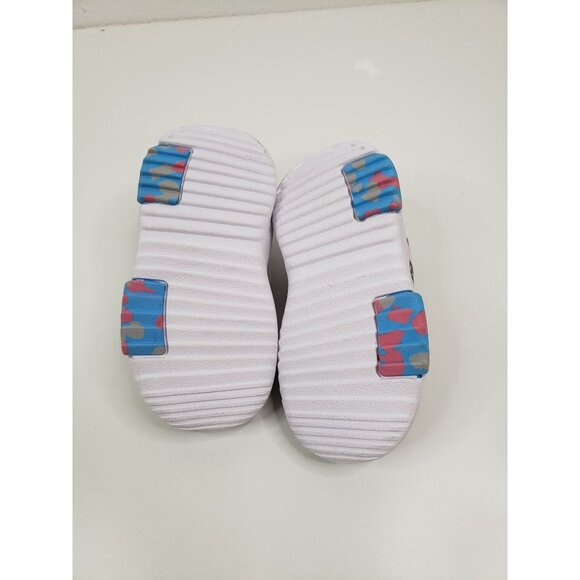 adidas Baby Racer TR 2.0 Running‎ Shoe in Gray/Pink - Size 4K - Picture 7 of 8